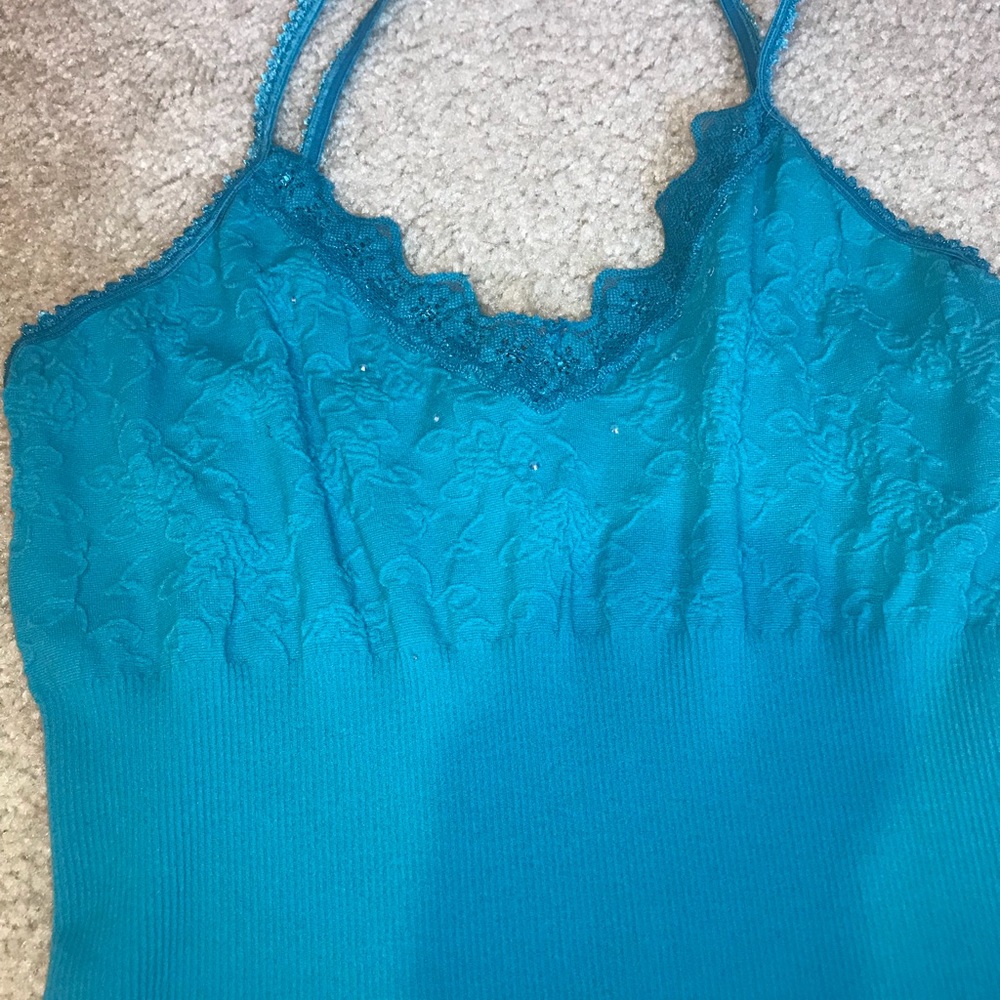 Turquoise express tank